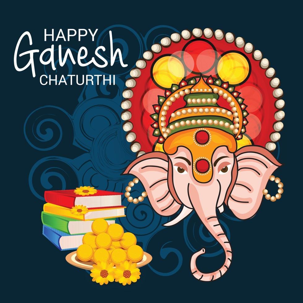 gelukkige ganesh chaturhi vector