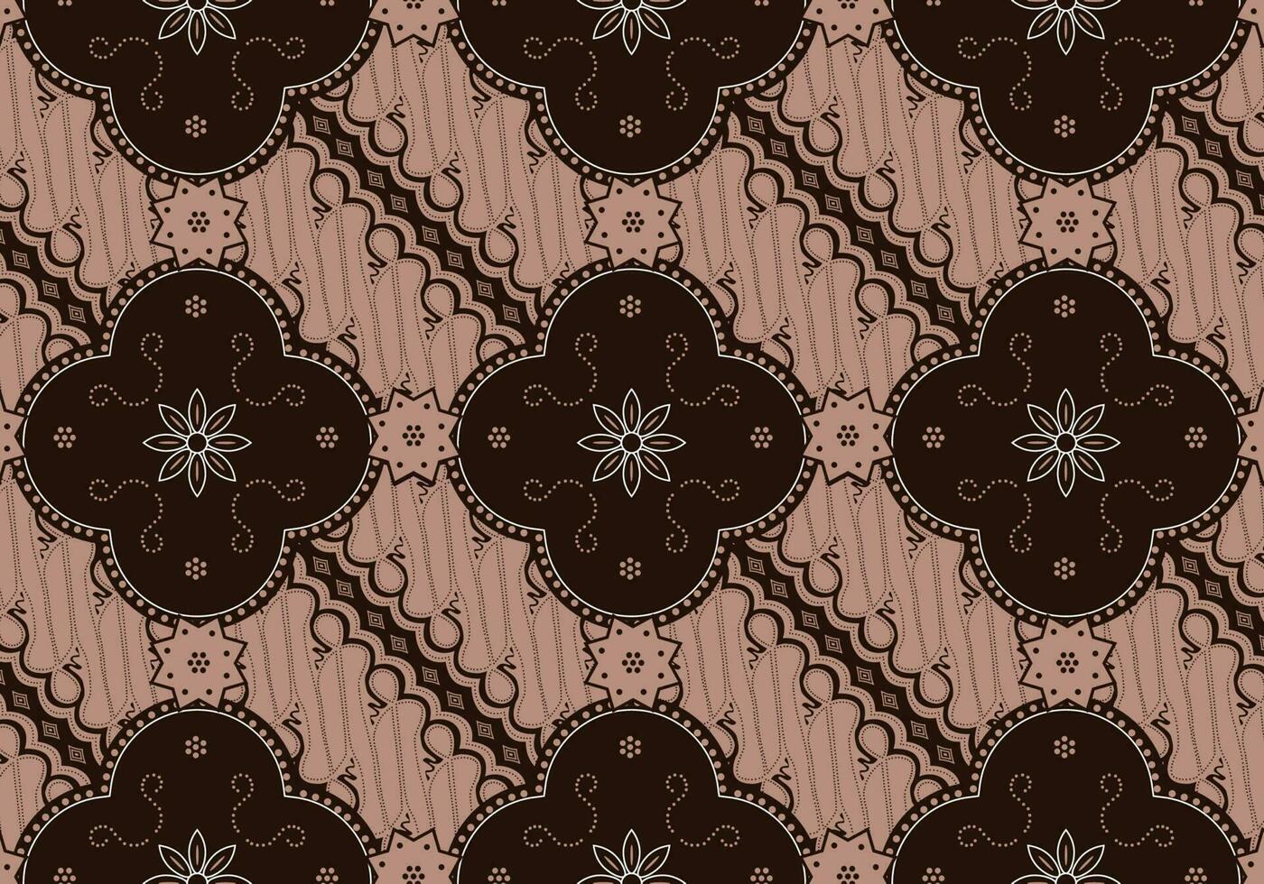 batik Indonesisch is een techniek van wasbestendig verven toegepast naar geheel lap, of kleding gemaakt gebruik makend van deze techniek is ontstaan van Indonesië. batik is gemaakt of door tekening dots en lijnen vector