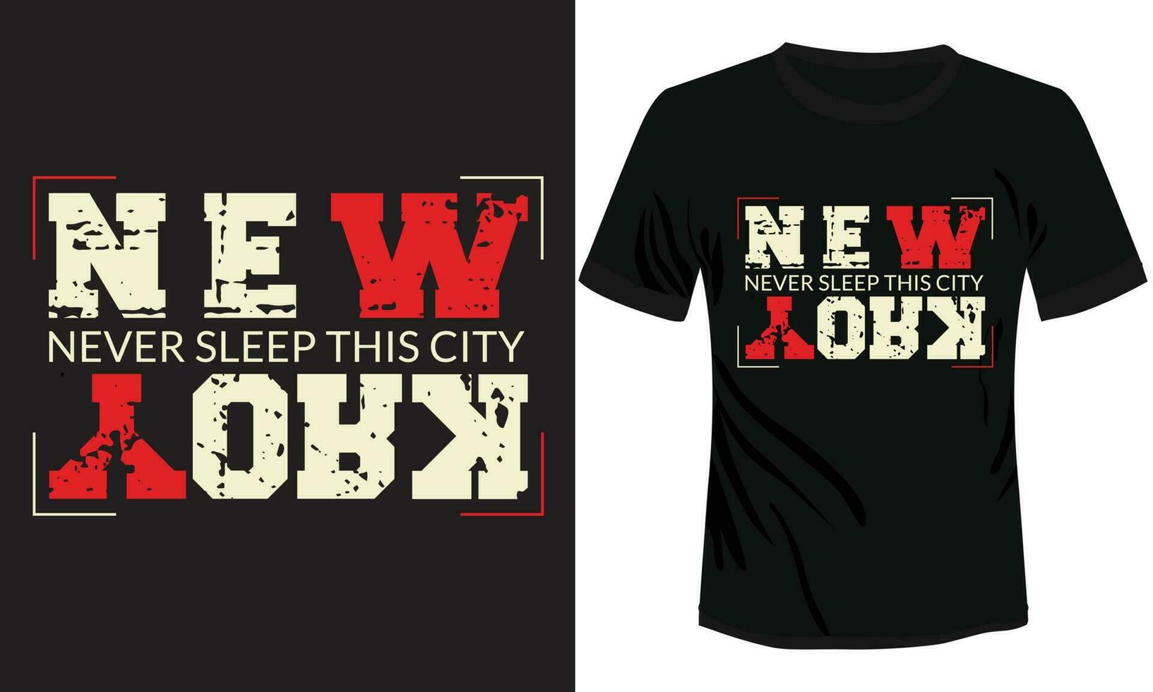 brooklyn new york typografie t-shirt ontwerp vector