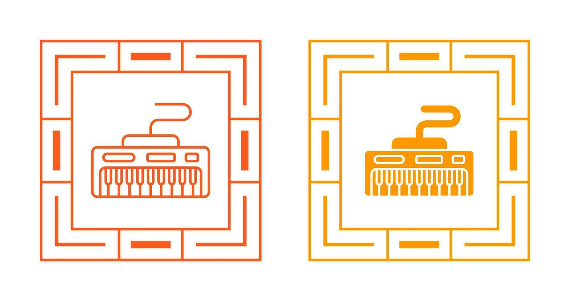 piano vector pictogram