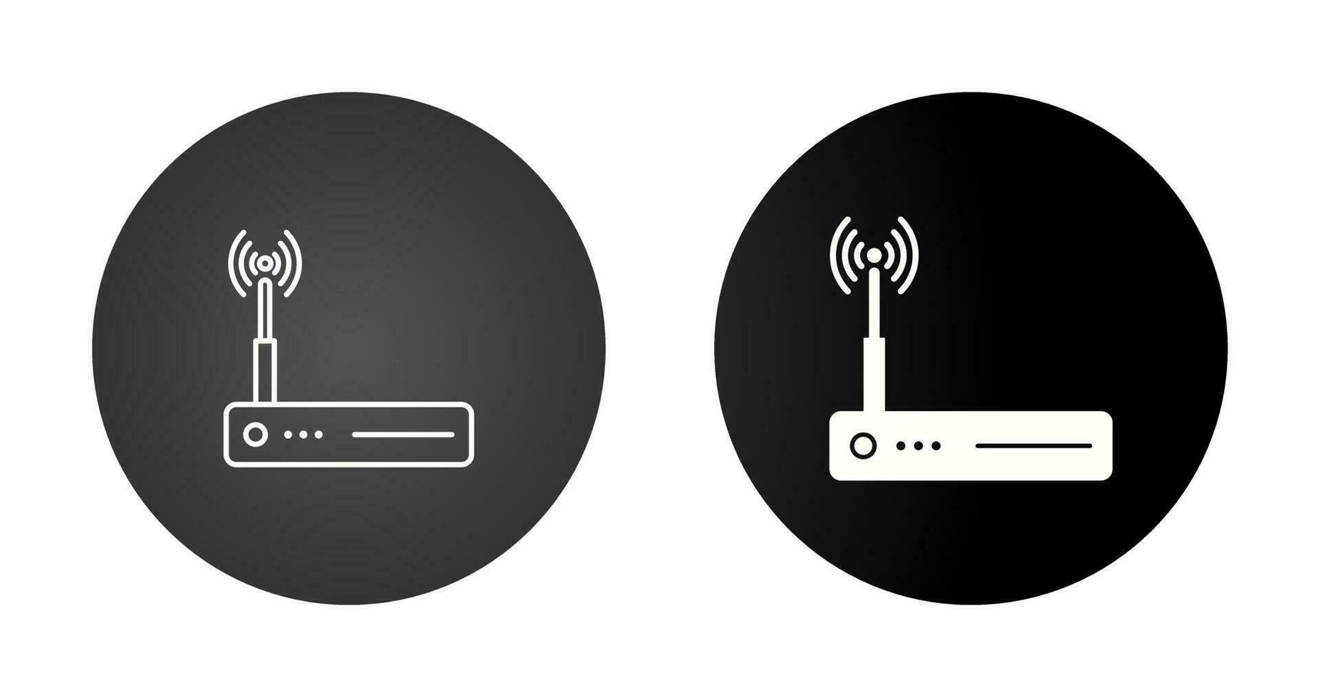 router vector pictogram