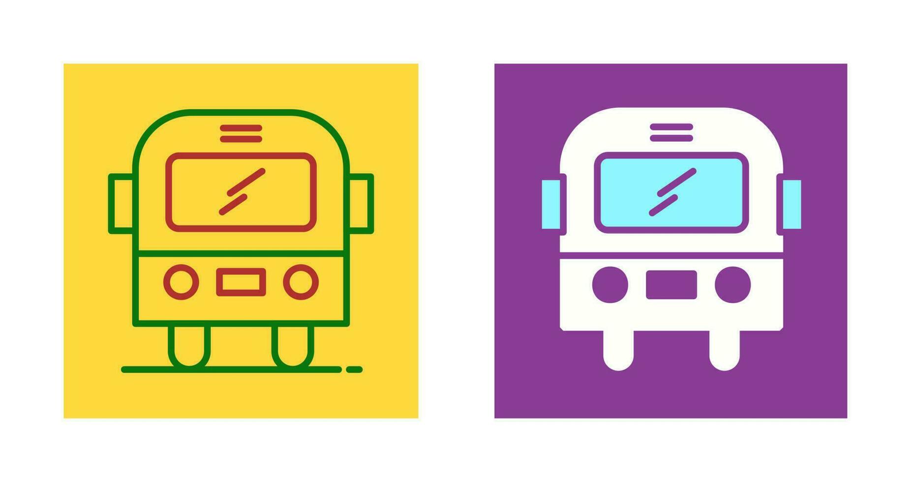 schoolbus vector pictogram