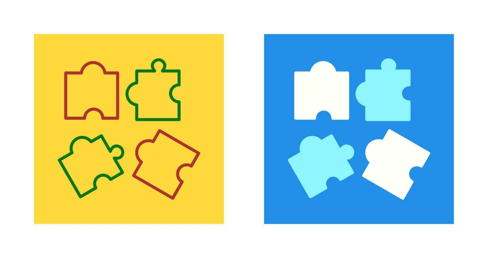 puzzel vector pictogram