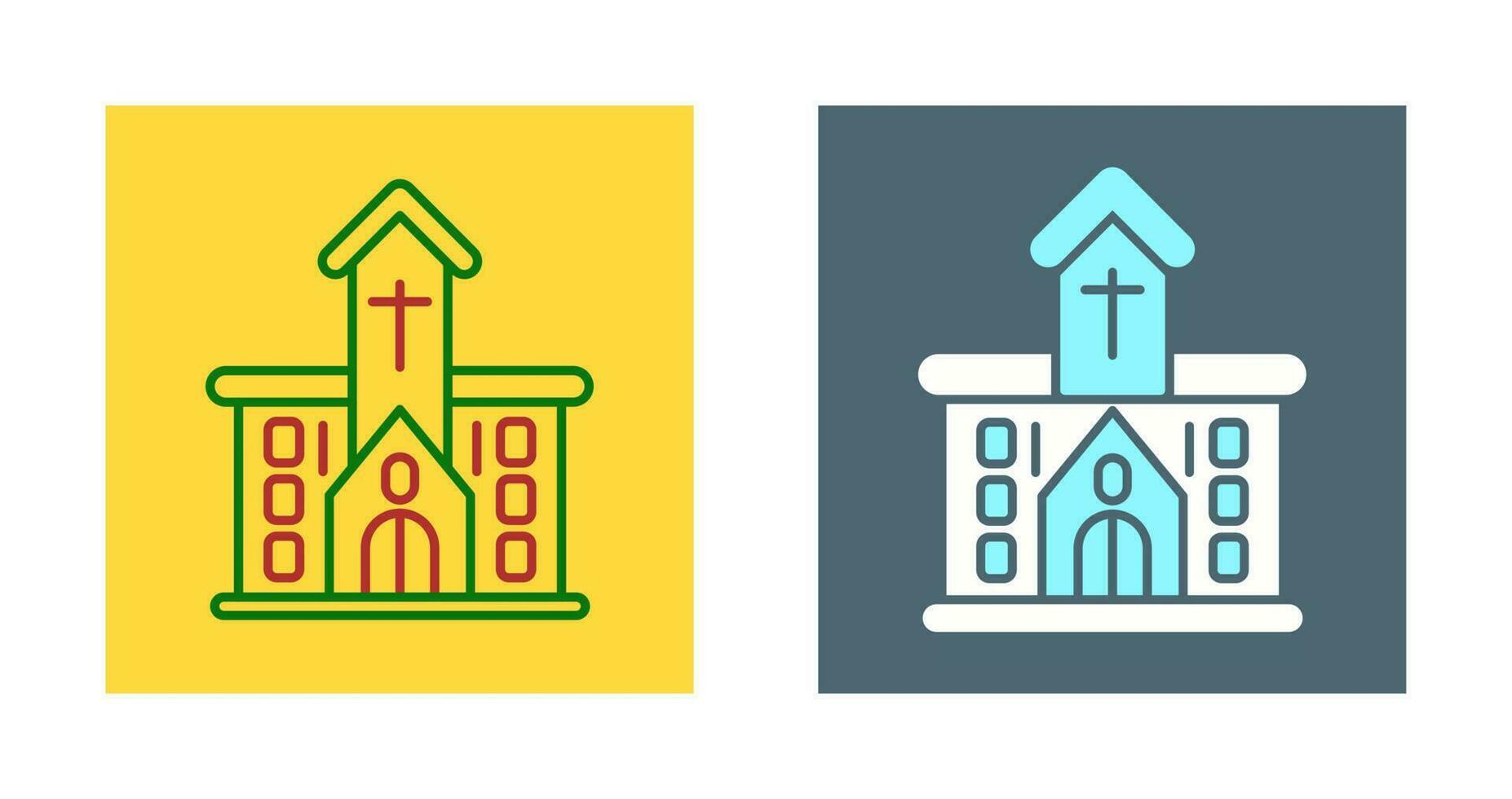 kerk vector pictogram