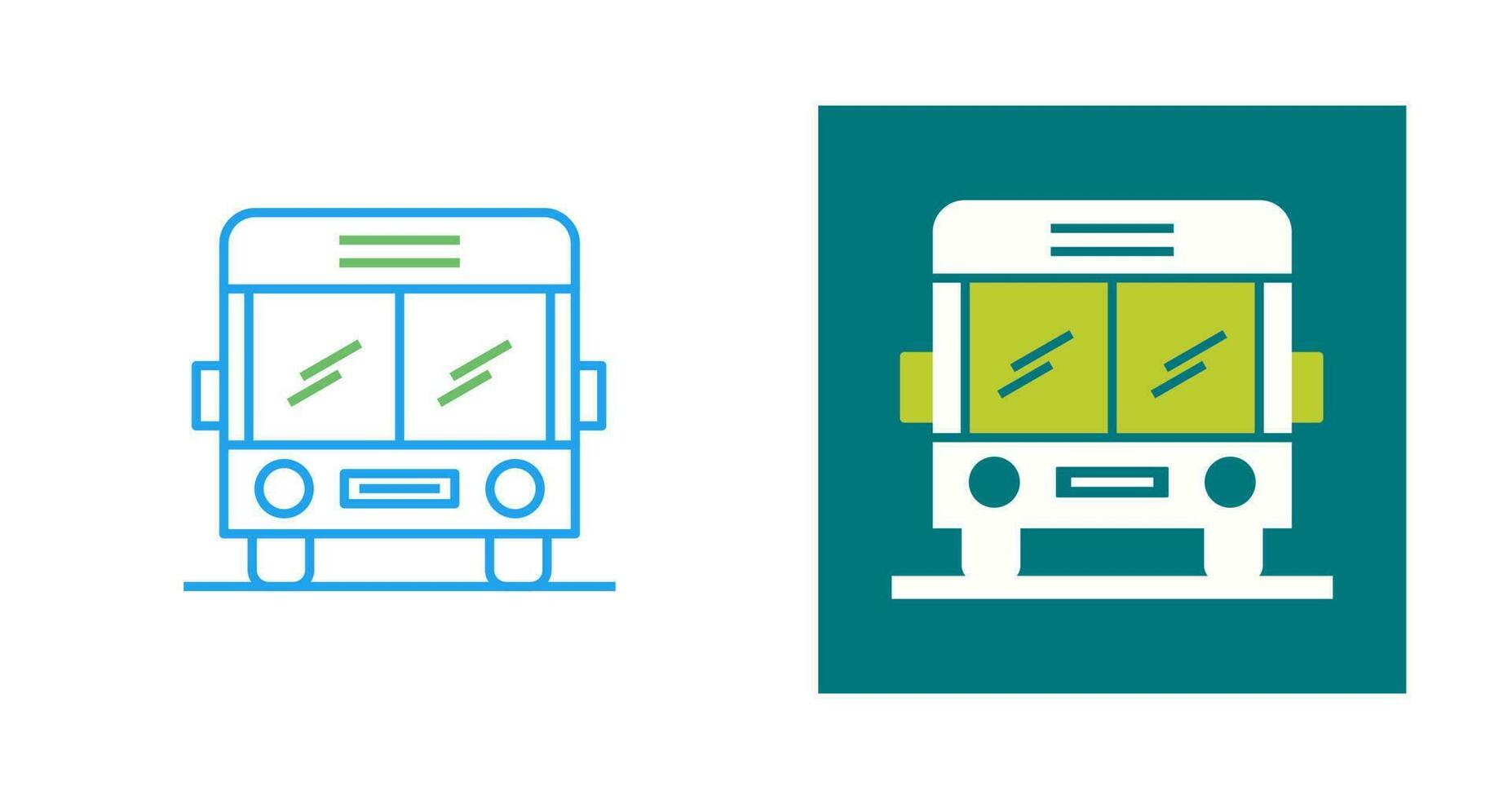 schoolbus vector pictogram