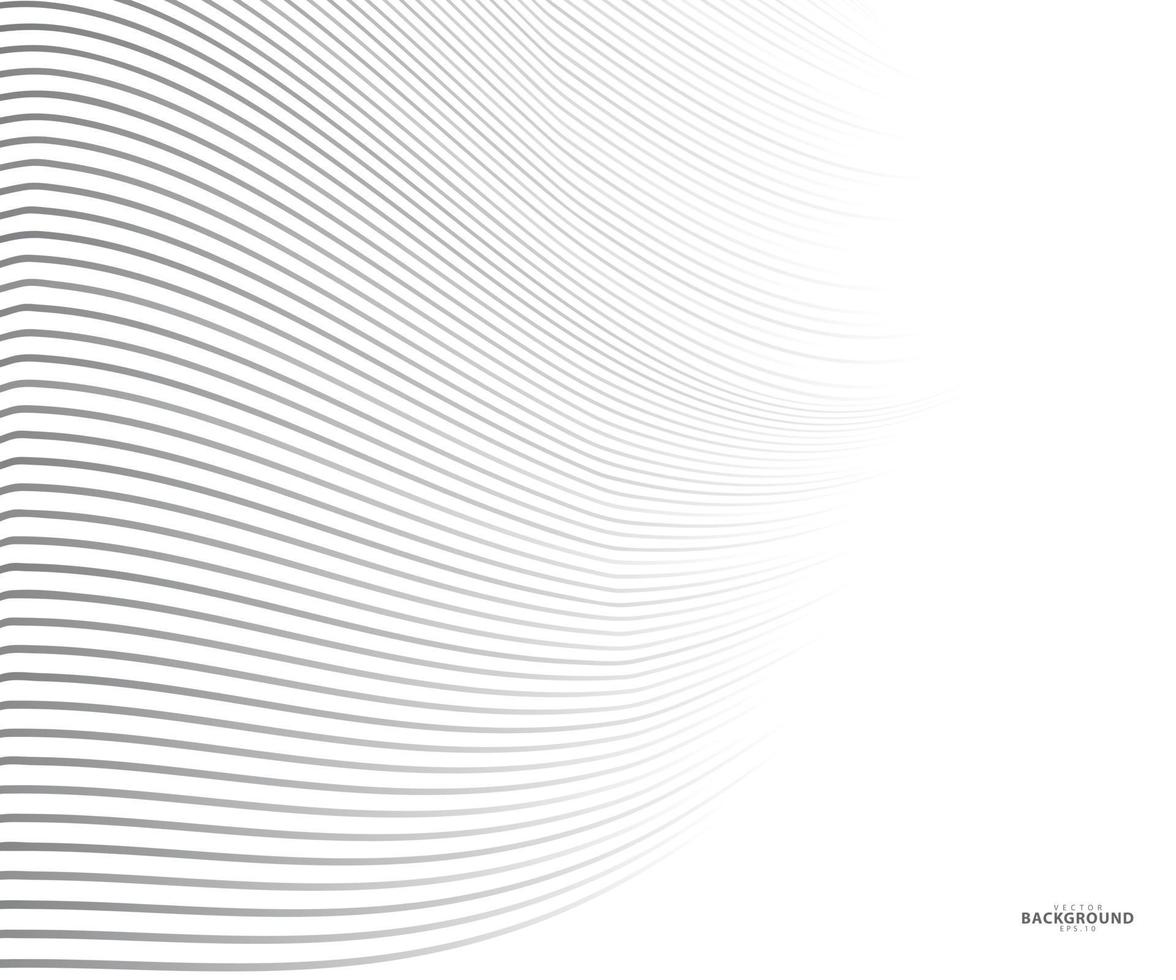 vector streeppatroon abstracte golvende lijnen achtergrond
