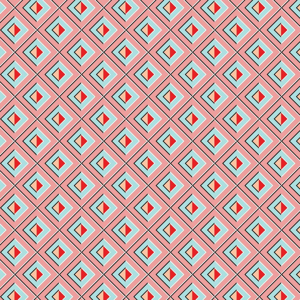 abstract meetkundig plein diamant patroon. vector