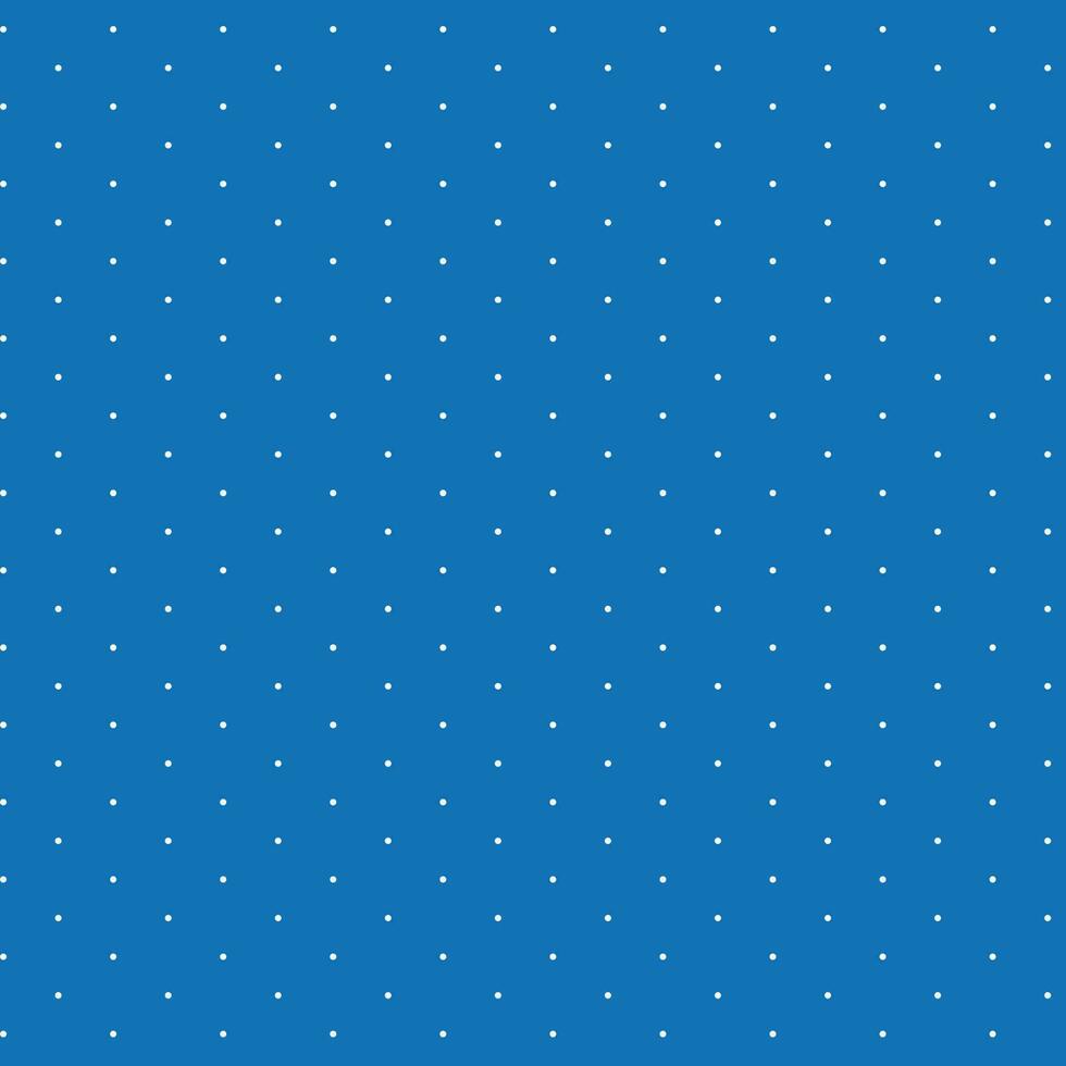 abstract wit polka punt patroon met blauw achtergrond. vector