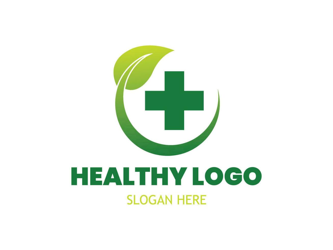 Gezondheid logo ontwerp Victor sjabloon vector