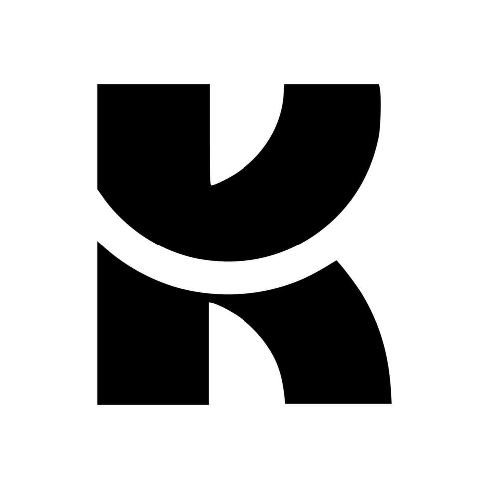 letter k logo vector