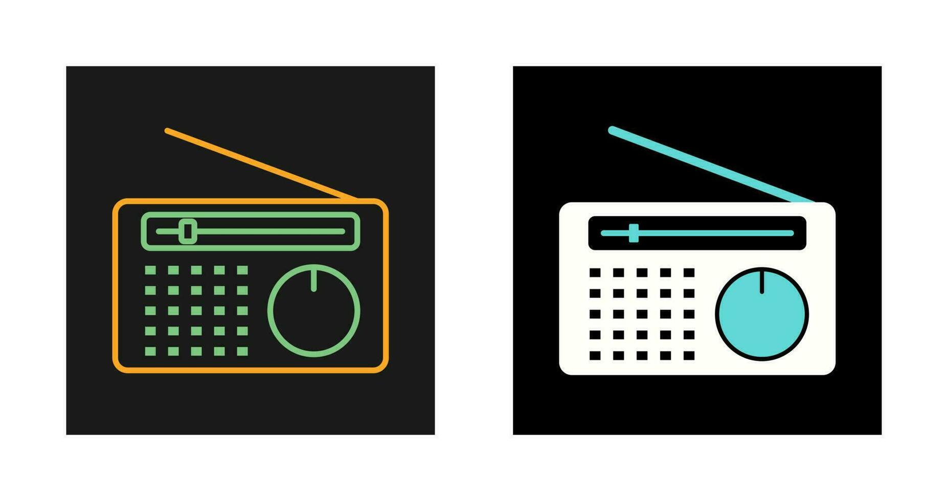 radio vector pictogram