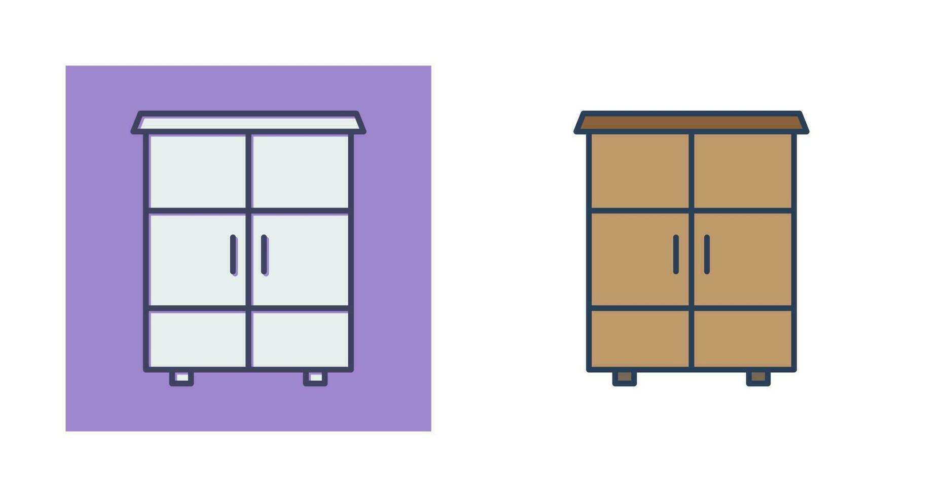 schappen kabinet vector icoon