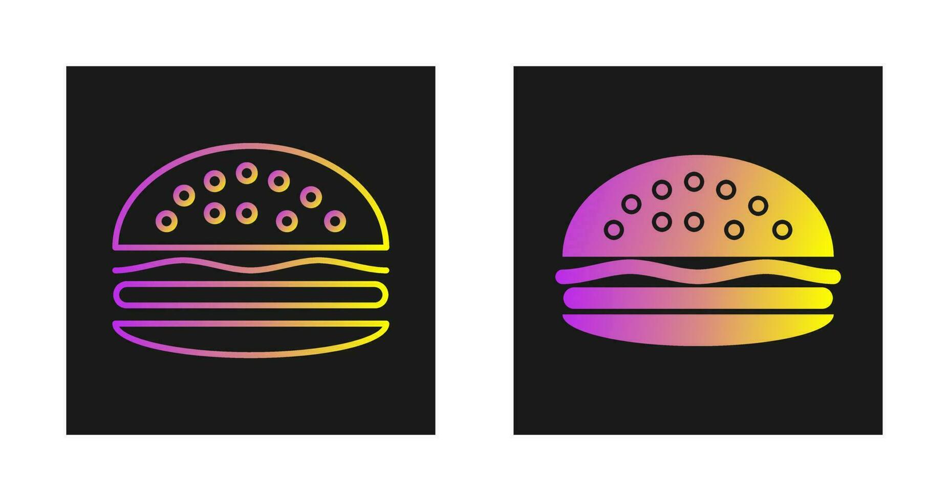 hamburger vector pictogram