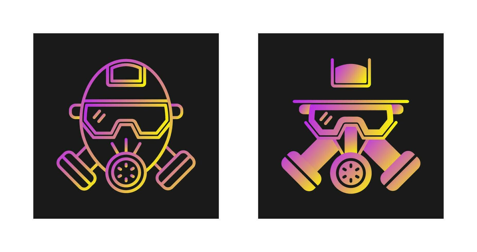 gasmasker vector icon