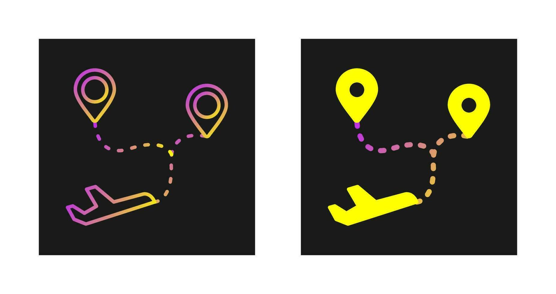 route vector pictogram