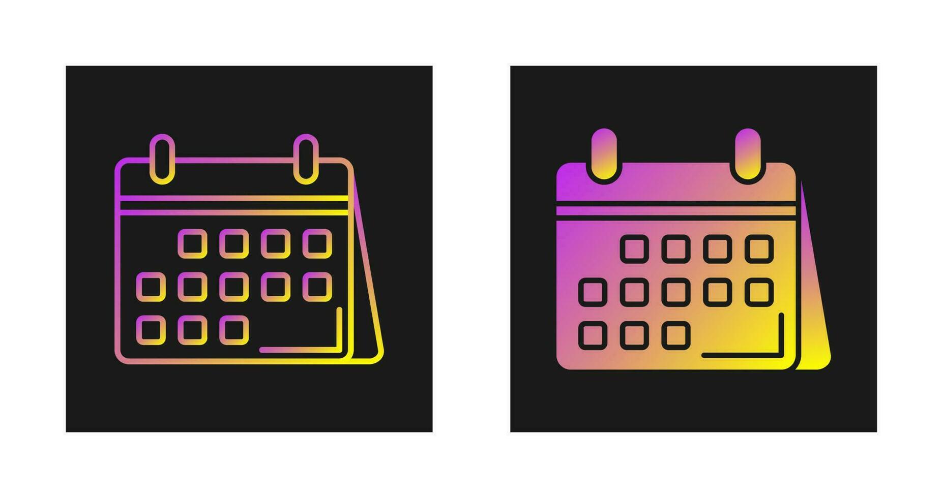 kalender vector pictogram