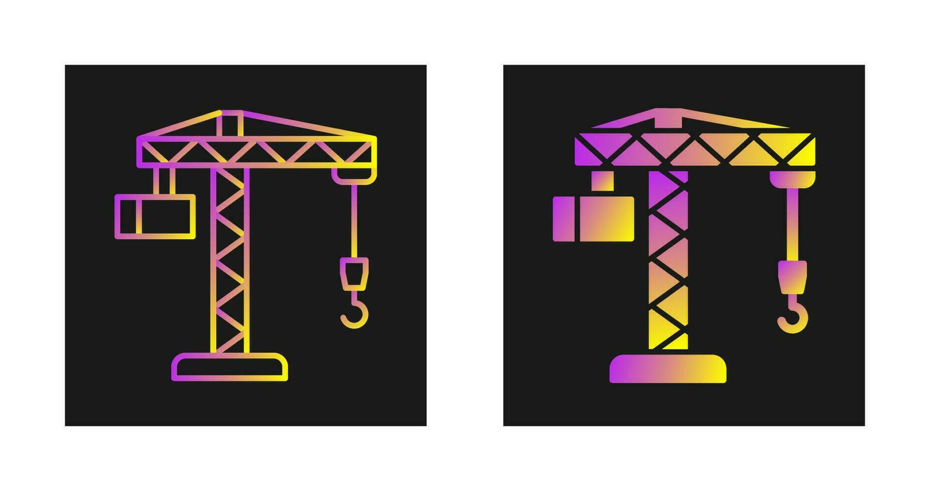 kraan vector pictogram