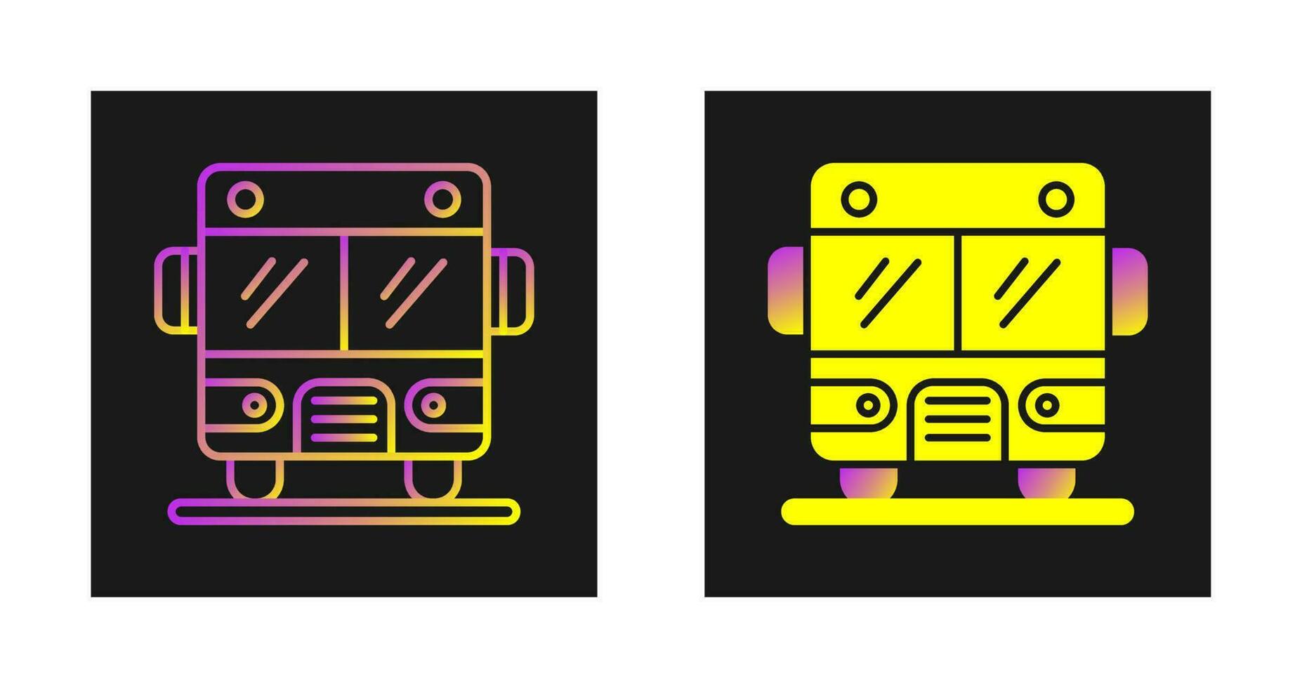 bus vector pictogram