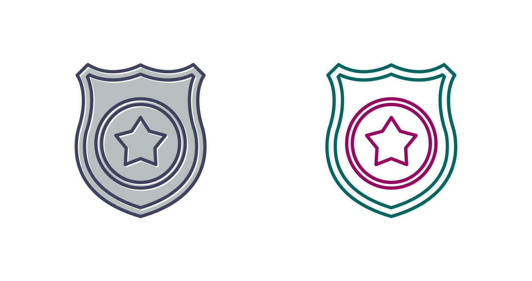 badge vector pictogram vector