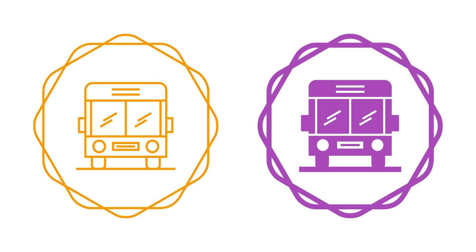 schoolbus vector pictogram