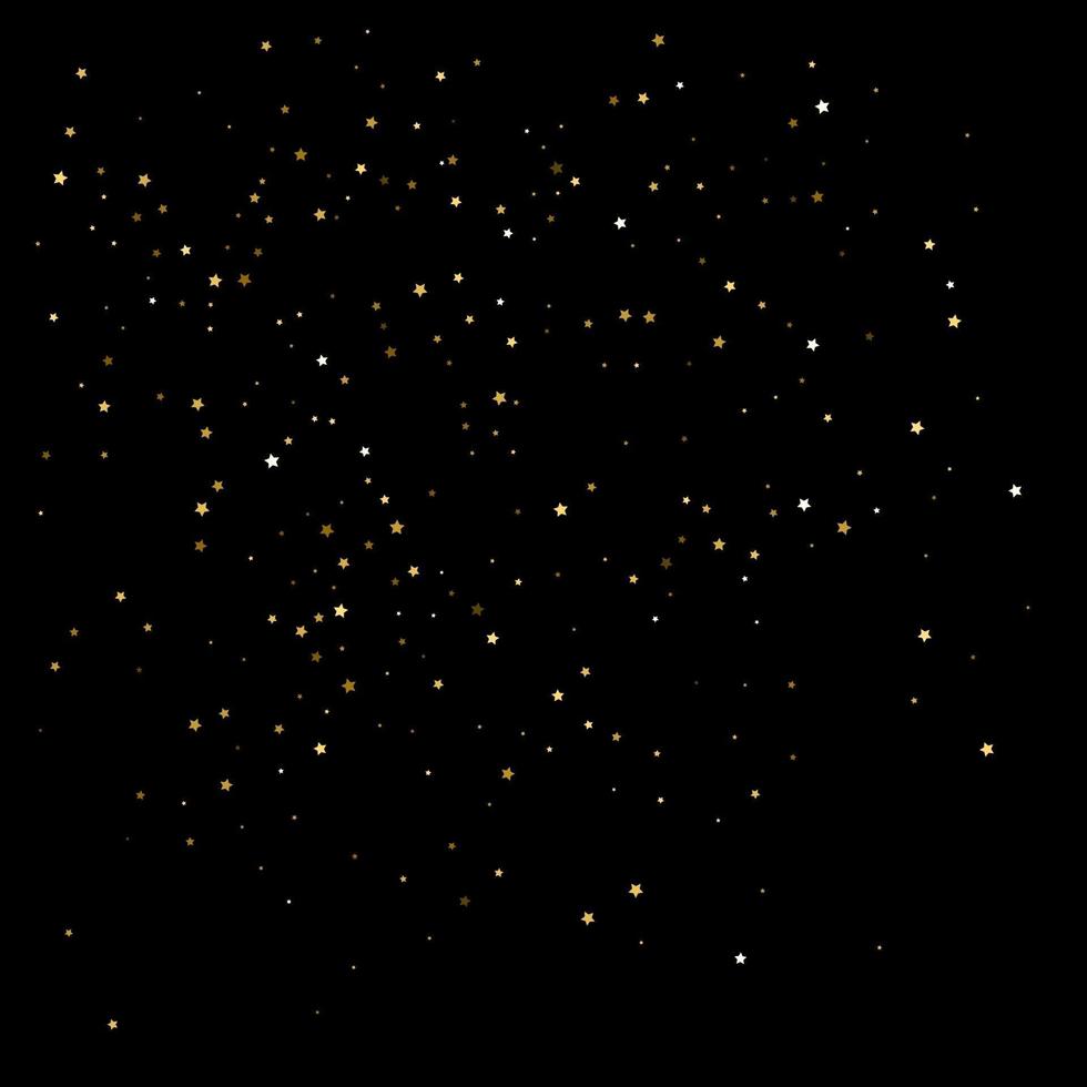 gouden sterren confetti viering festival decor vector