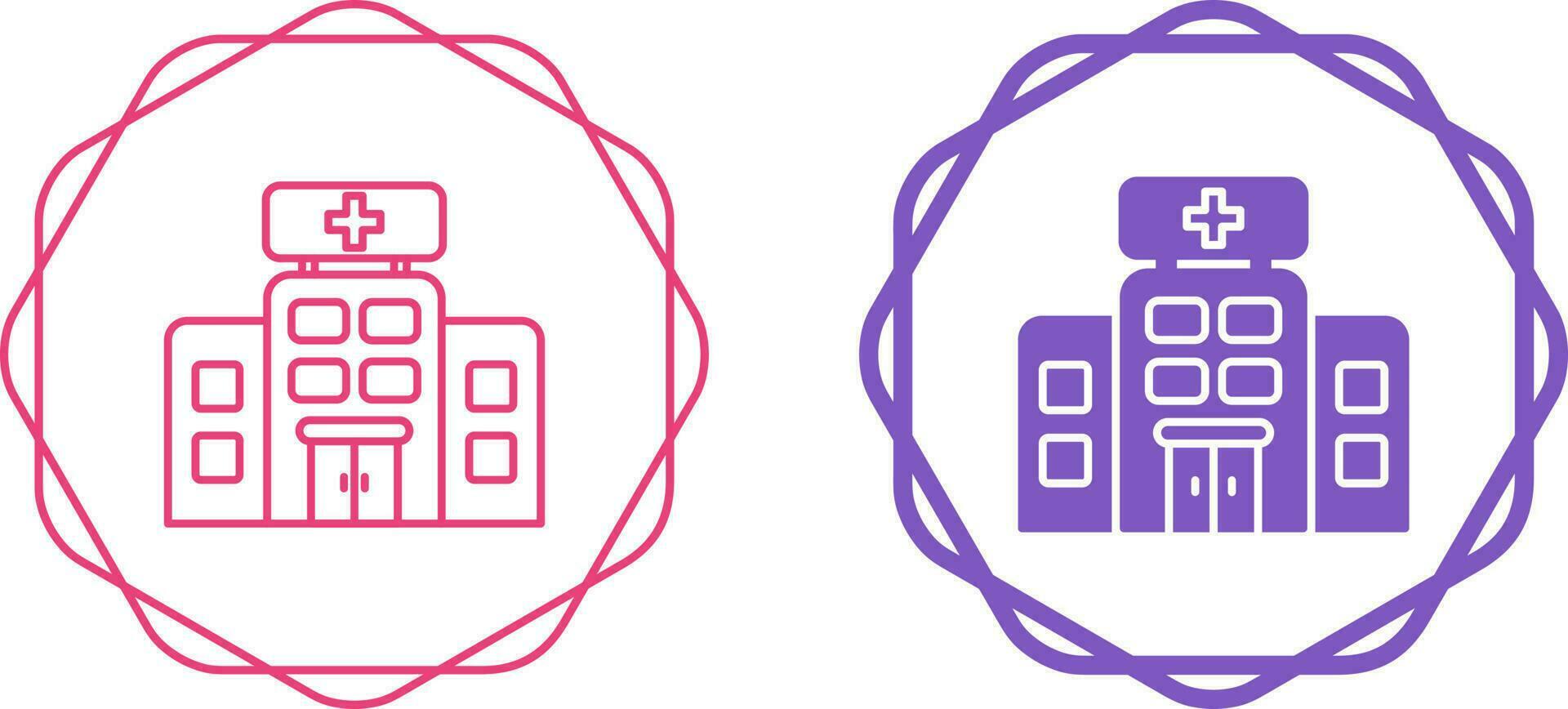 ziekenhuis vector pictogram