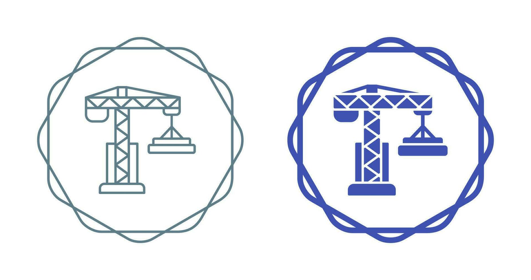 kraan vector pictogram