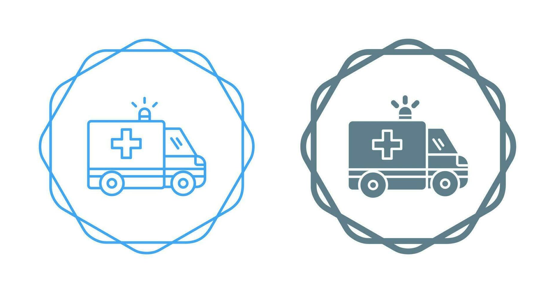 ambulance vector pictogram