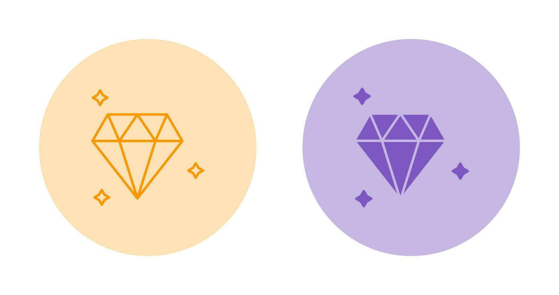 diamant vector pictogram