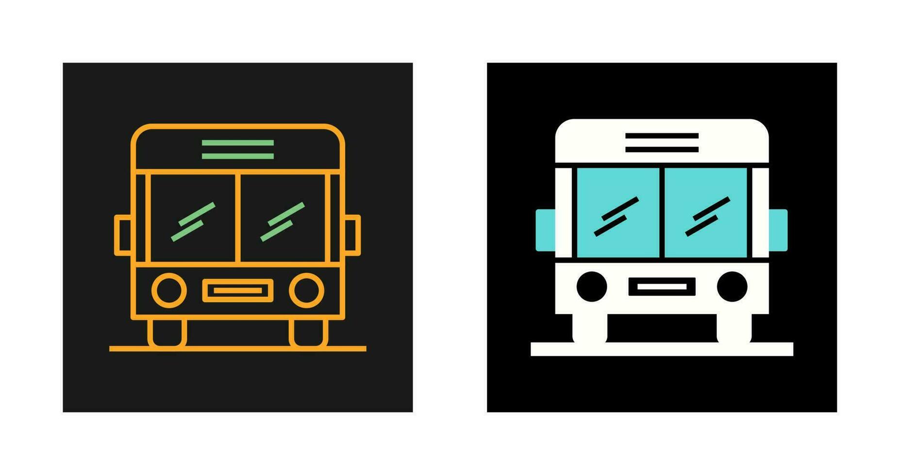 schoolbus vector pictogram