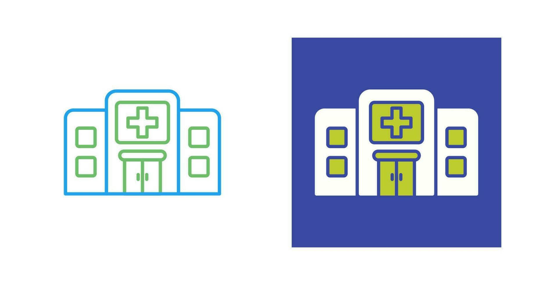 ziekenhuis vector pictogram