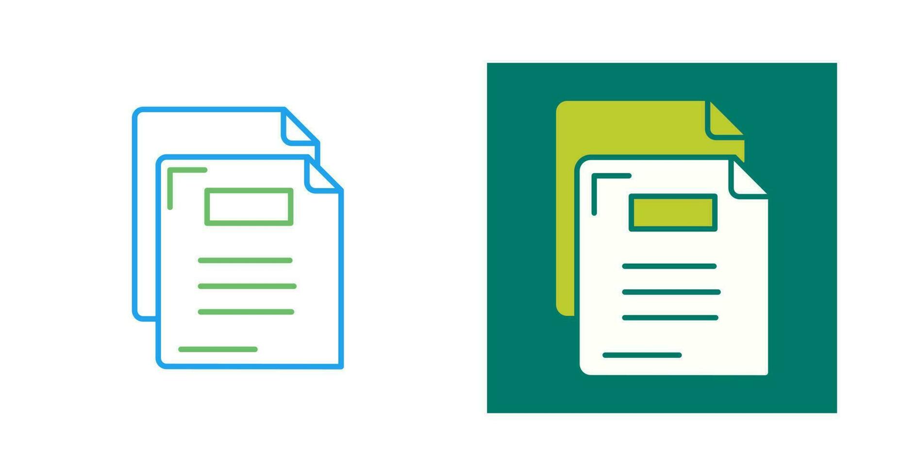 document vector pictogram