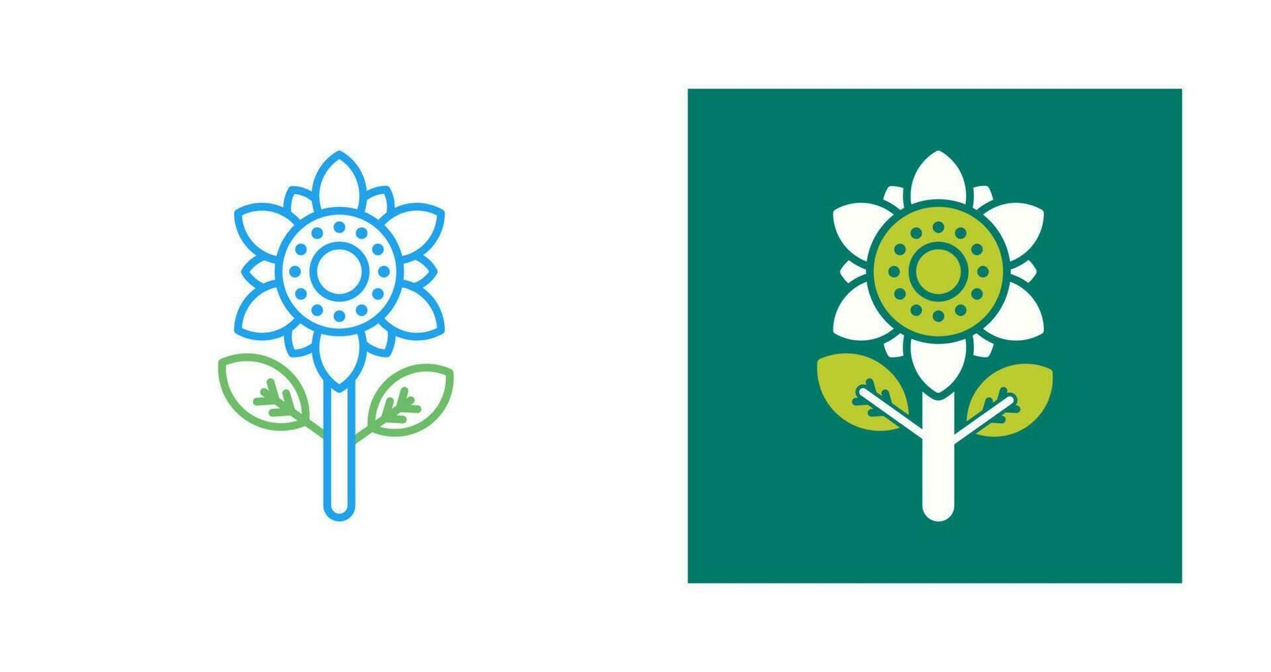 bloem vector pictogram