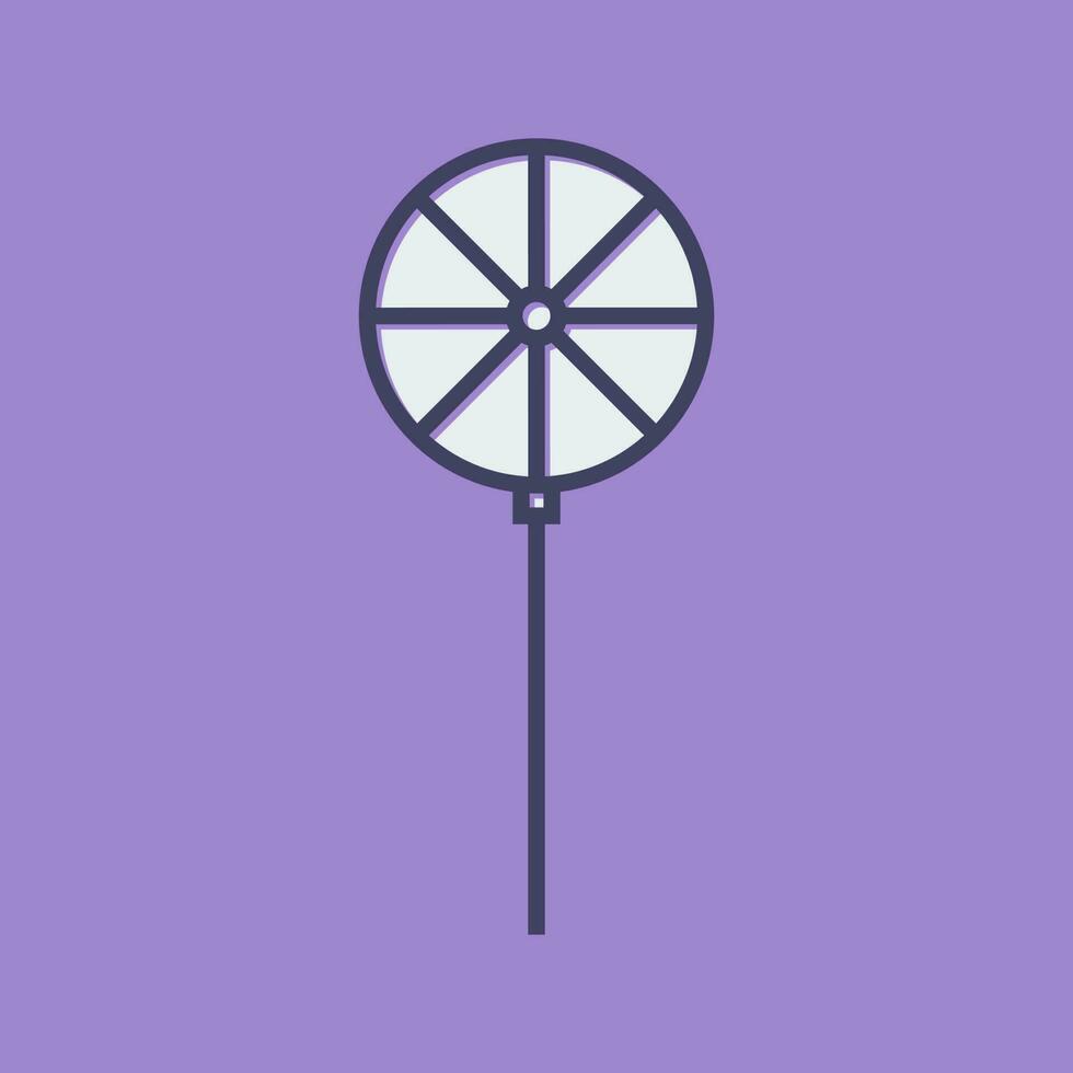 pin wiel vector icoon