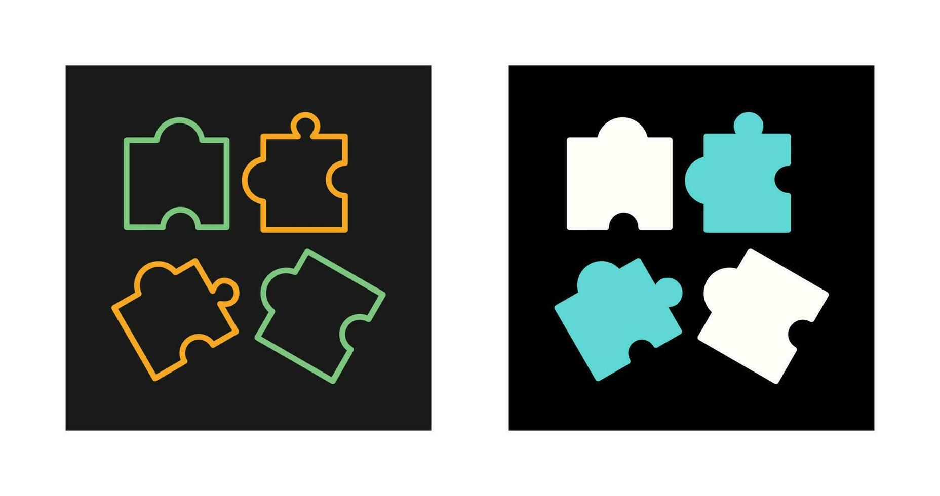 puzzel vector pictogram