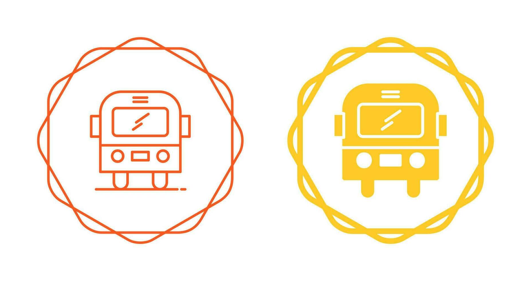 schoolbus vector pictogram