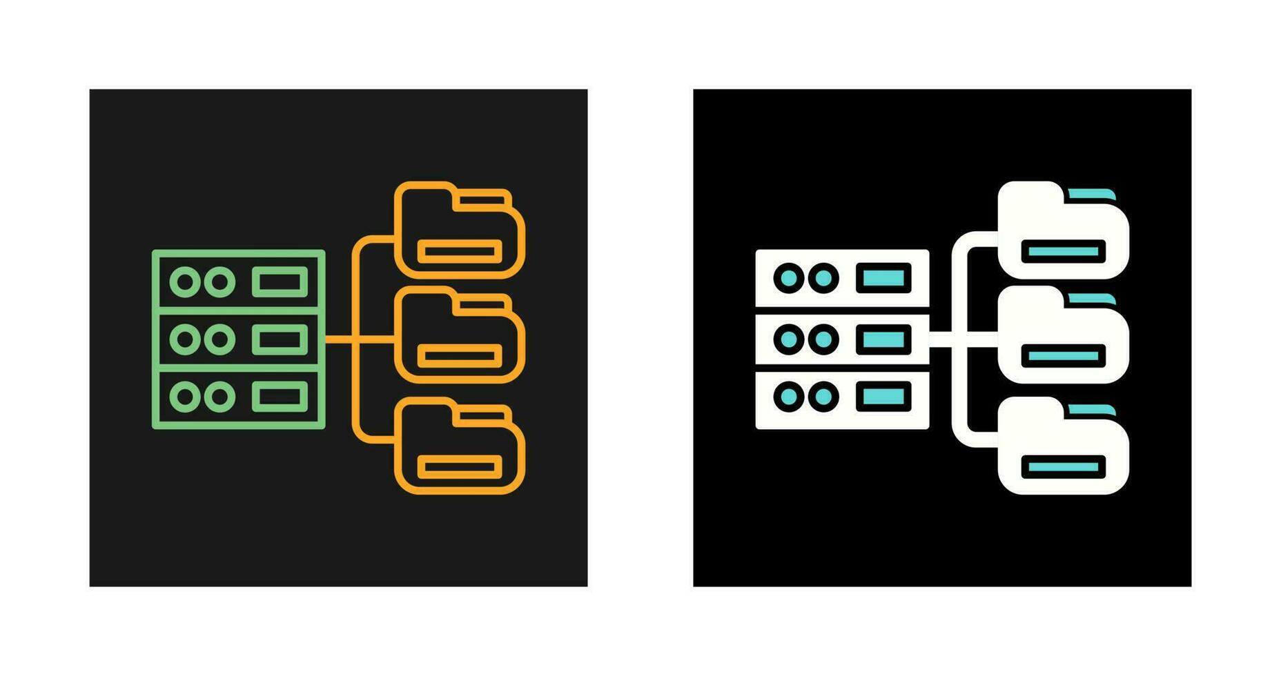 database vector pictogram