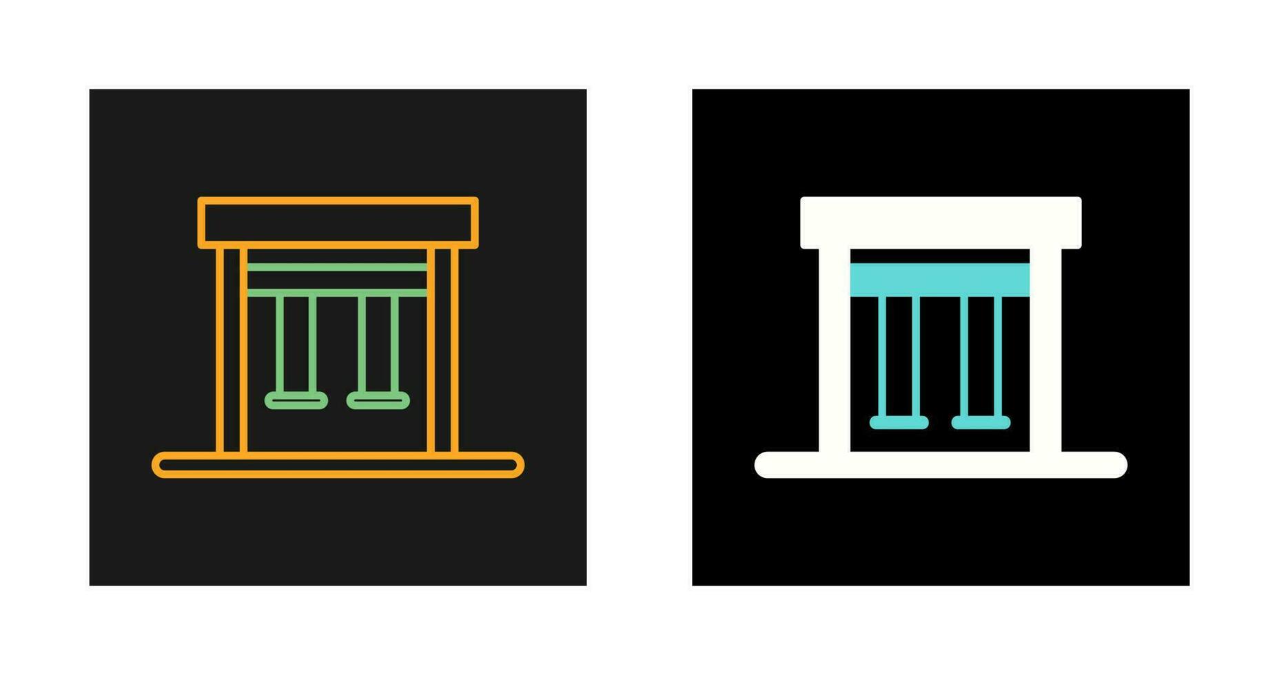 speeltuin vector pictogram