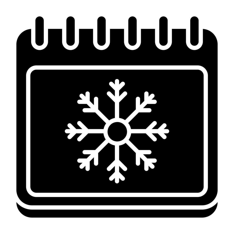 een icoon ontwerp van winter seizoen vector