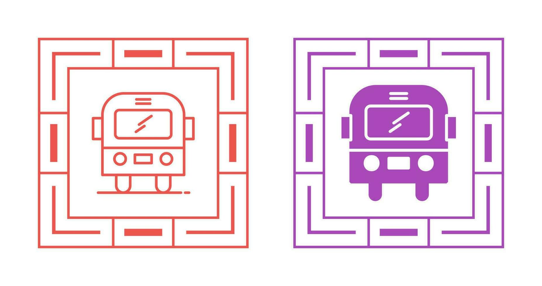 schoolbus vector pictogram