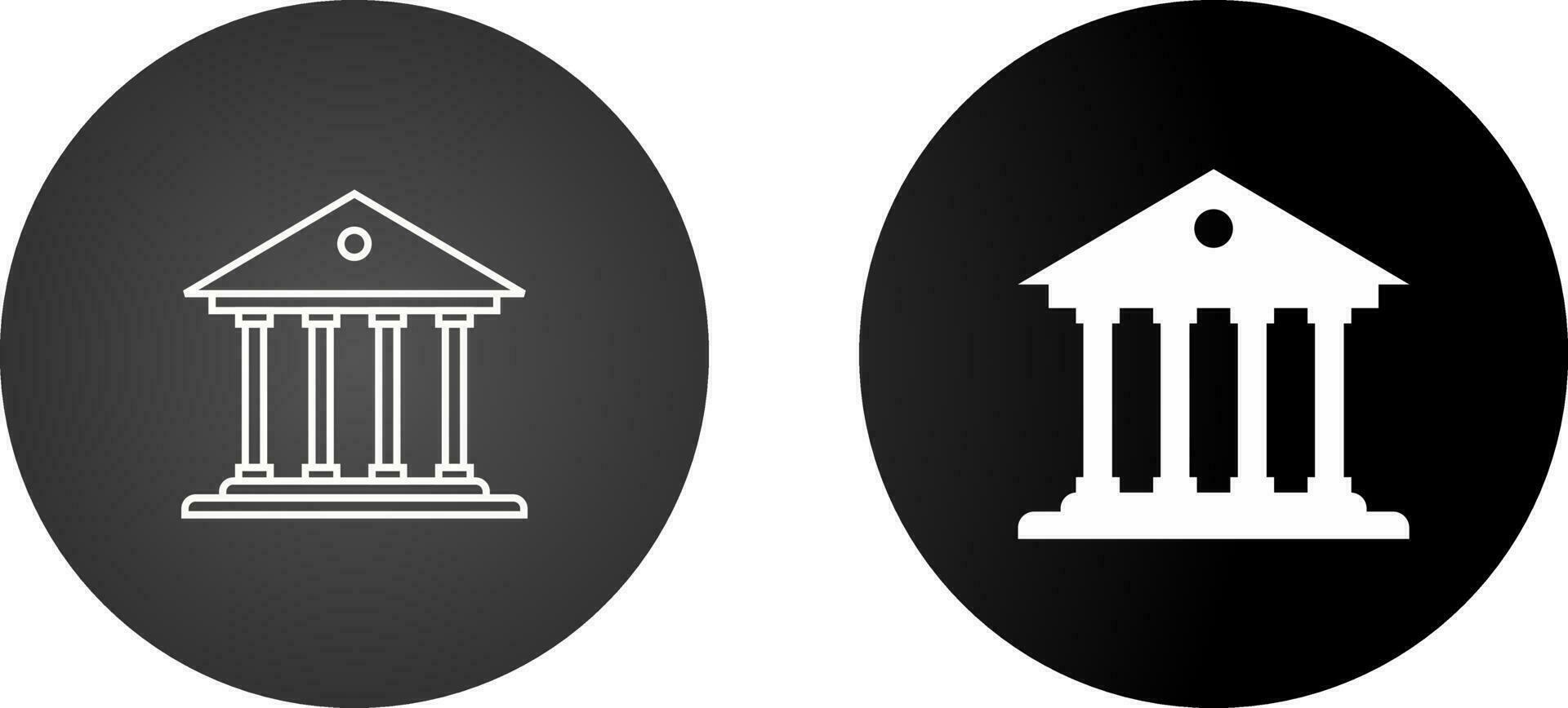 bank vector pictogram