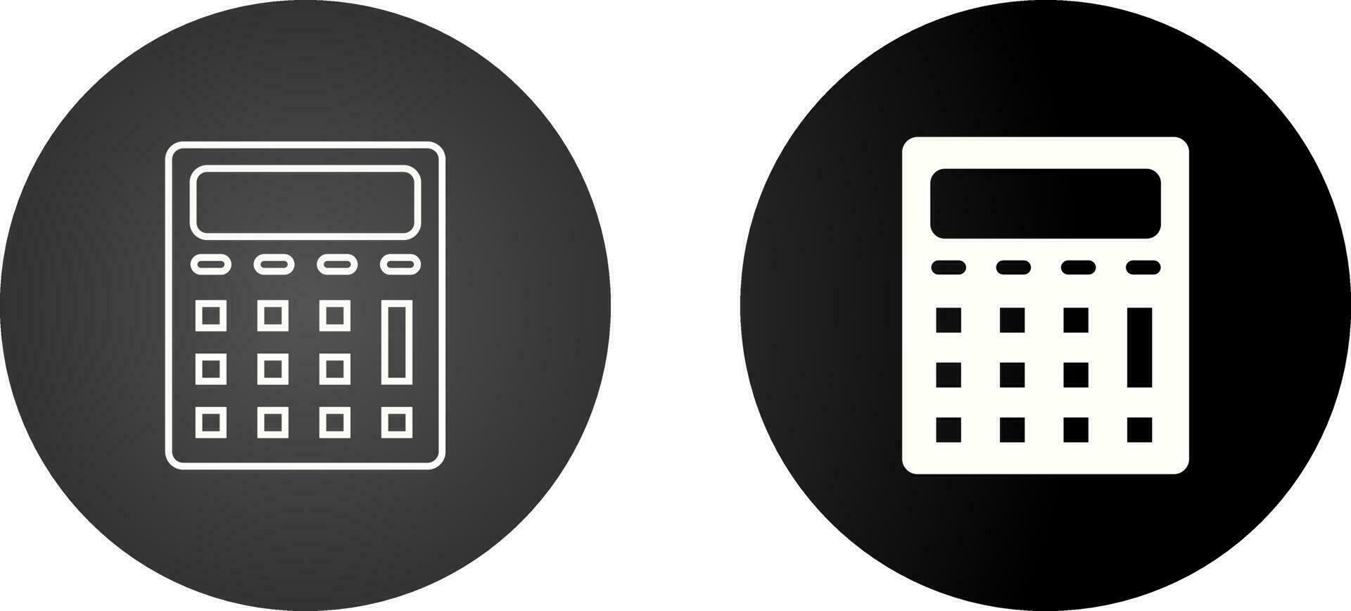 rekenmachine vector pictogram