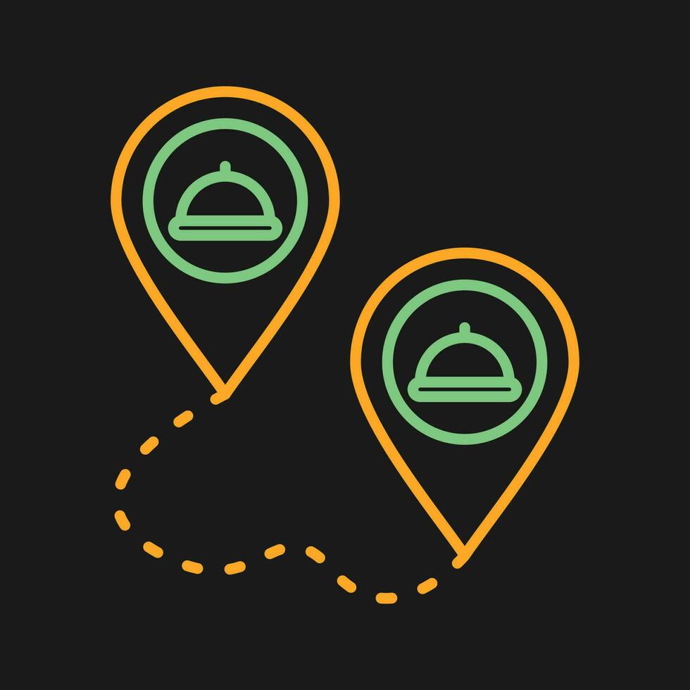 route vector pictogram