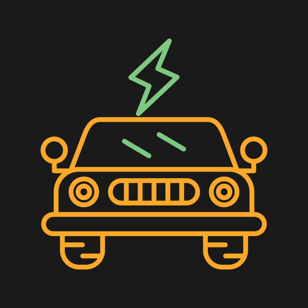 elektrische auto vector icon