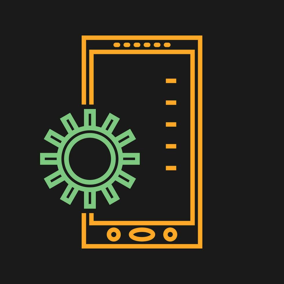 mobiel app ontwikkelen vector icoon