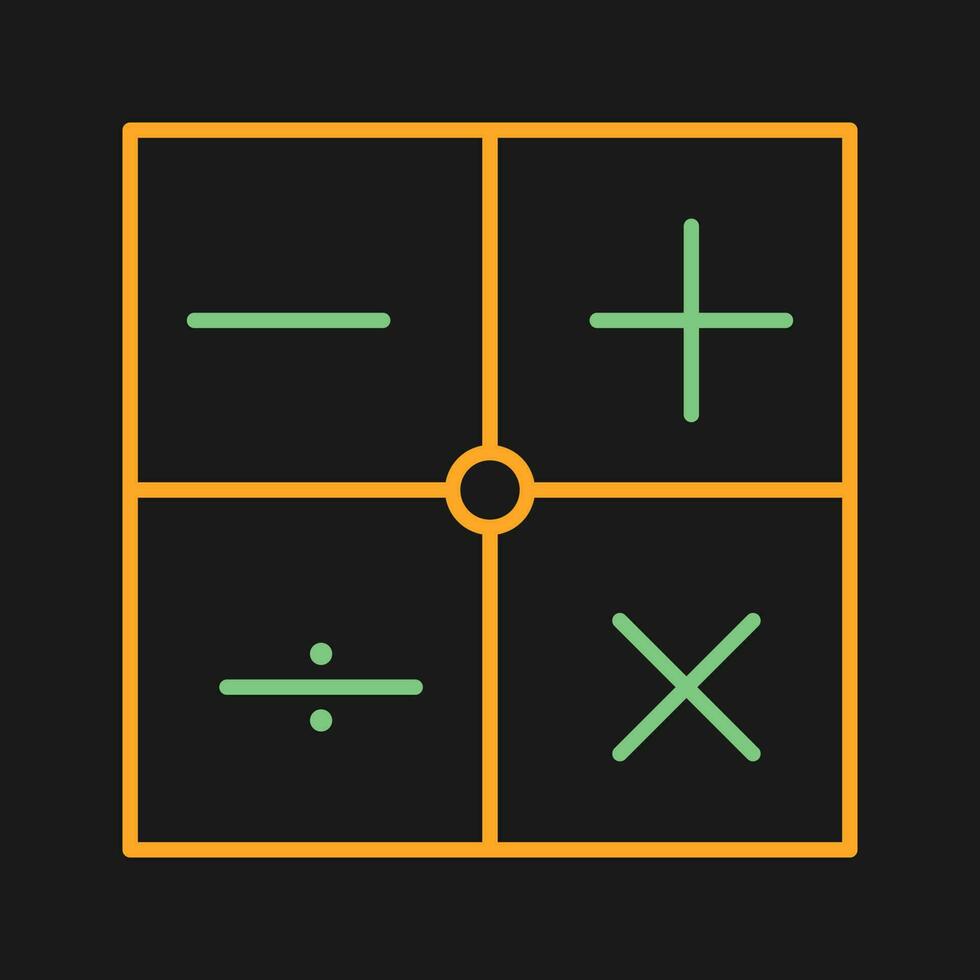 wiskunde symbolen vector icoon