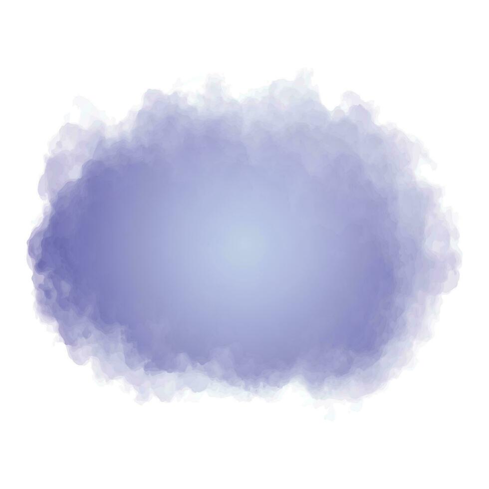 abstracte blauwe plons aquarel achtergrond vector