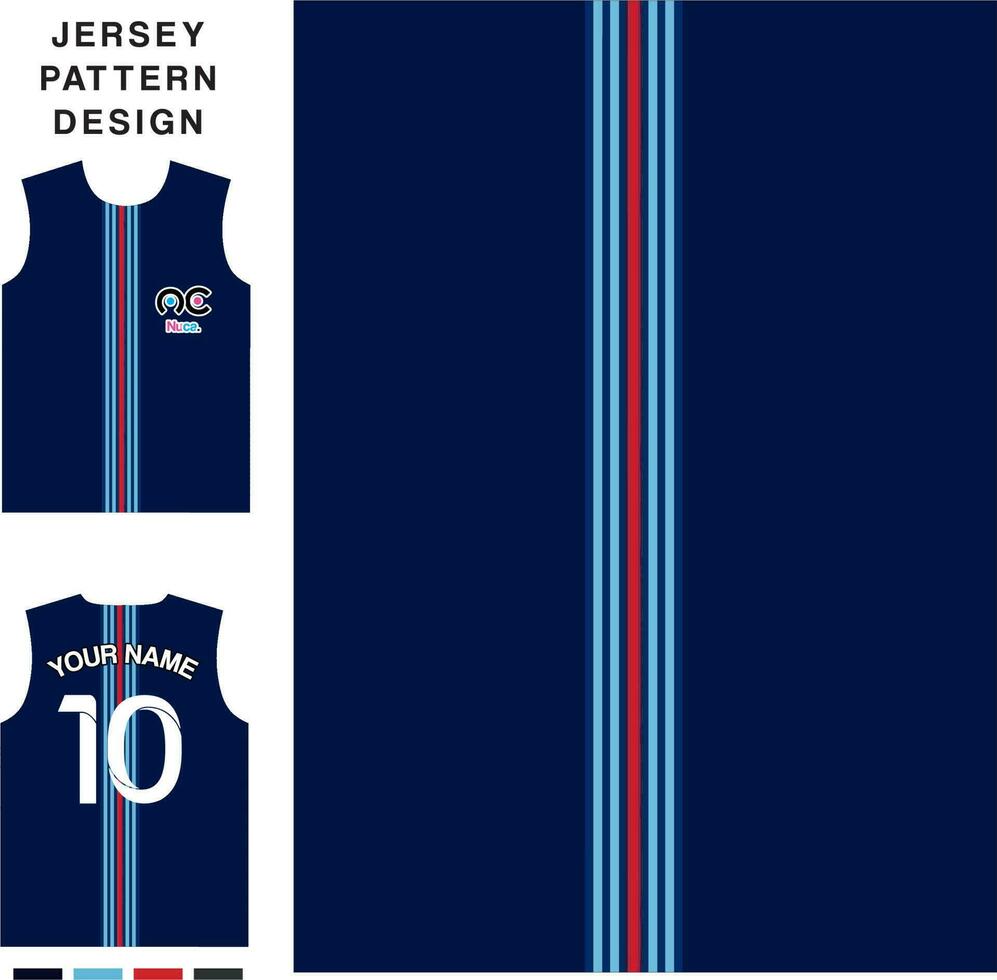 abstract lijn concept vector Jersey patroon sjabloon voor het drukken of sublimatie sport- uniformen Amerikaans voetbal volleybal basketbal e-sport wielersport en visvangst vrij vector.