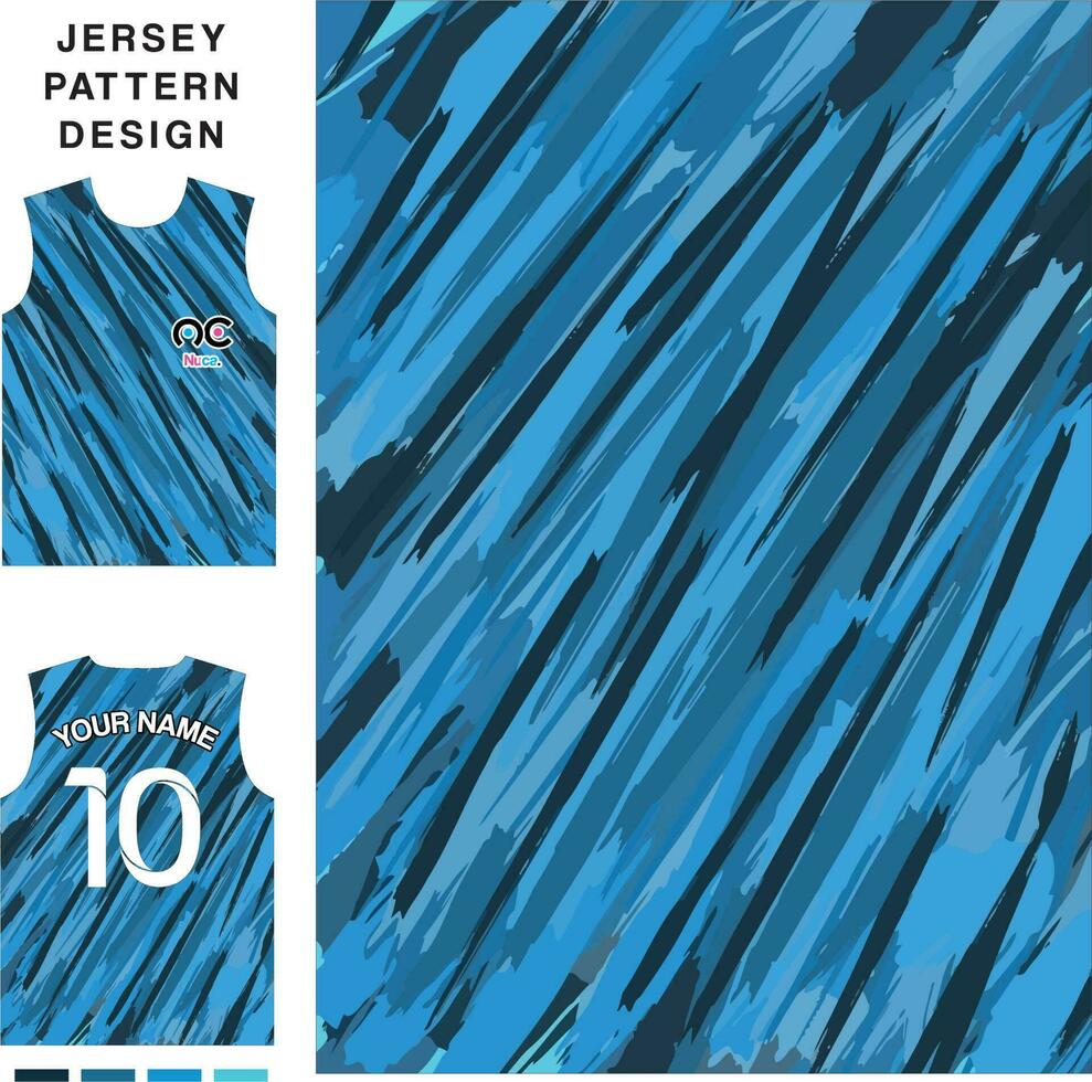 abstrac lijnen concept vector Jersey patroon sjabloon voor het drukken of sublimatie sport- uniformen Amerikaans voetbal volleybal basketbal e-sport wielersport en visvangst vrij vector.