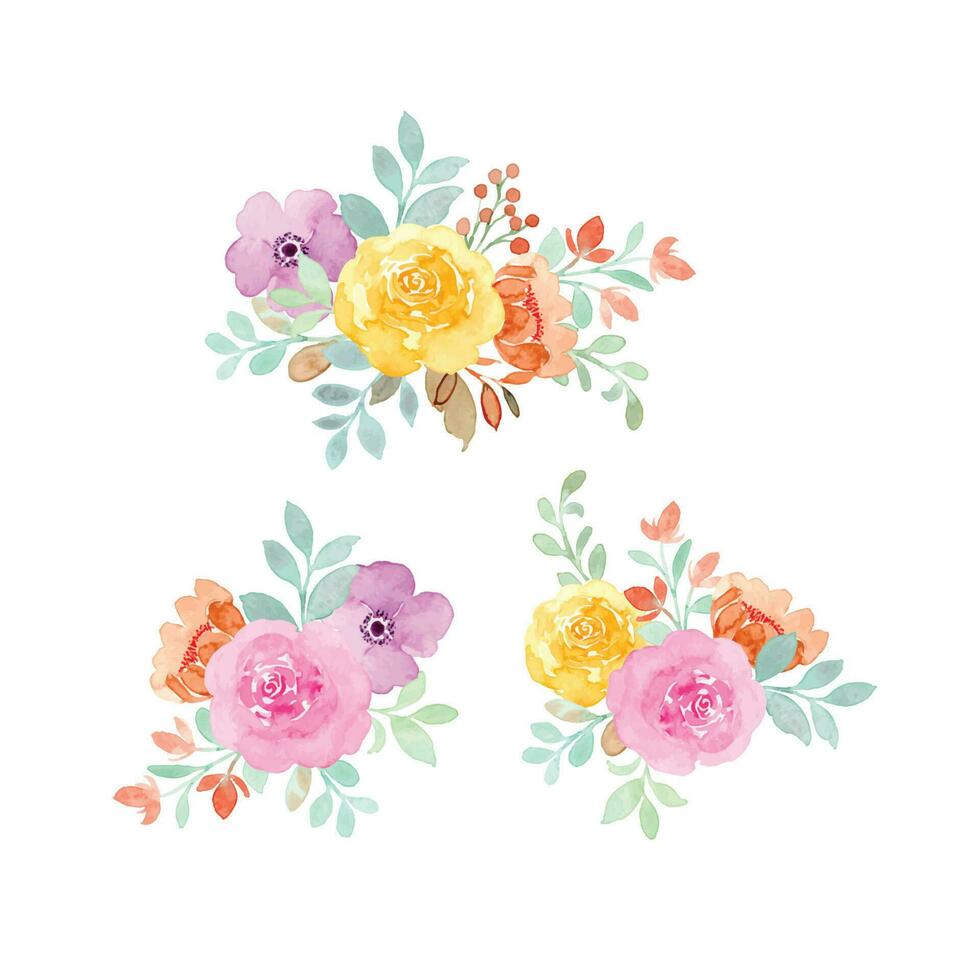 kleurrijk bloemen vector